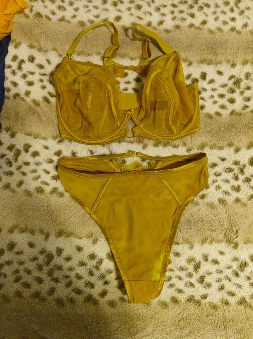 Curvy Kate Chartreuse 30GG /Briefs Size 10 Set